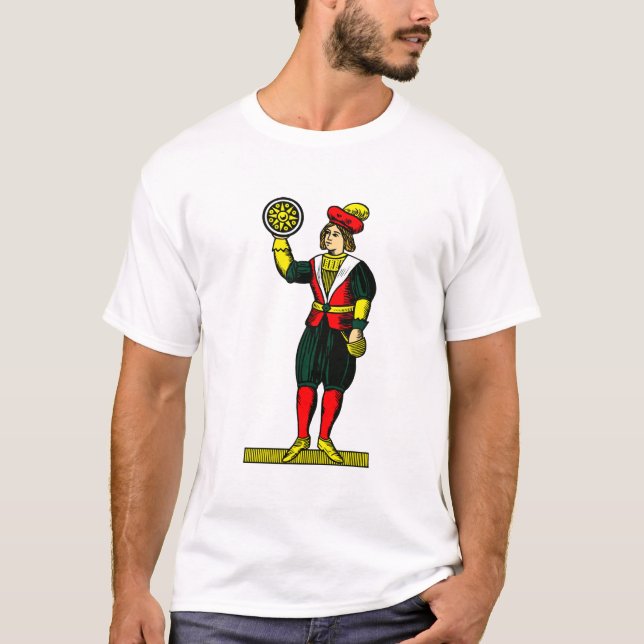 La Donna di Denari T Shirt (Framsida)