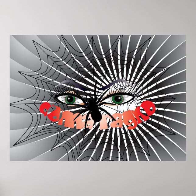 La donna ragno / Poster (Framsidan)