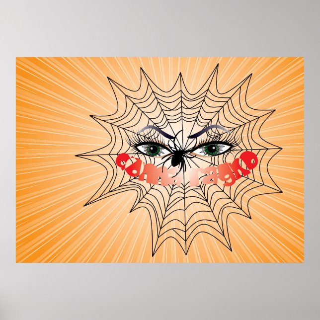 La donna ragno/Poster Poster (Framsidan)