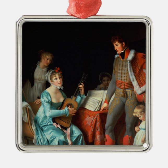 La Duchesse Abrantes et le General Junot Julgransprydnad Metall (Framsidan)