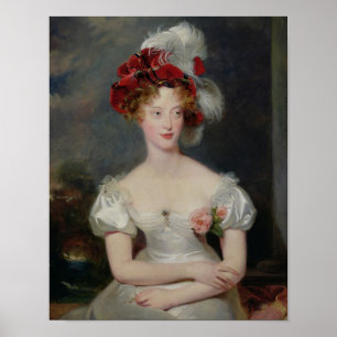 La Duchesse de Bär c.1825 Poster