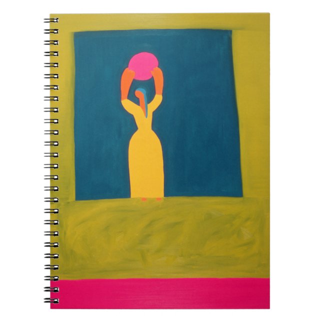 La Duena de la Luz 1996 Anteckningsbok Med Spiral (Framsidan)