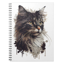 La Elegancia felina en tu vida Anteckningsbok