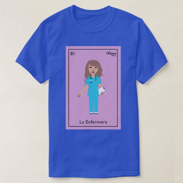 La Enfermera 1 T Shirt (Design framsida)
