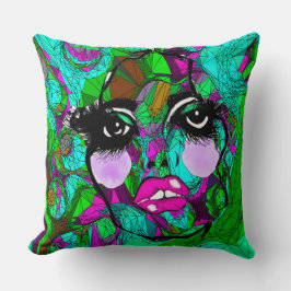 La Face Pillow Kudde