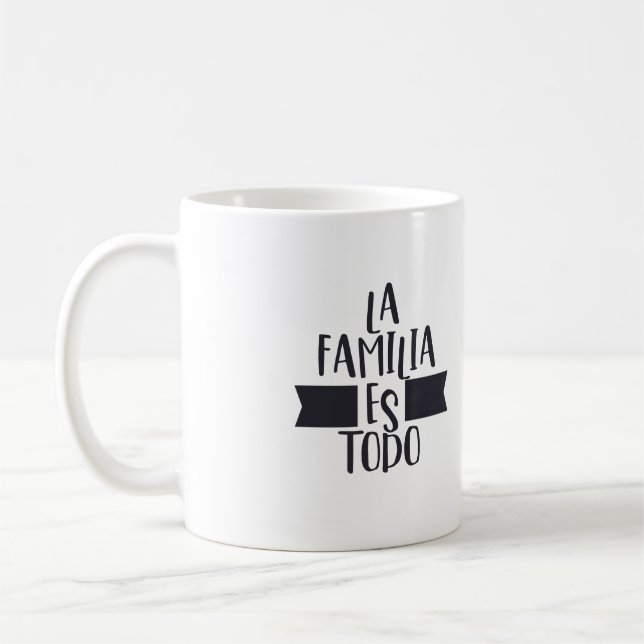 La Familia Es Todo Mugg (Vänster)
