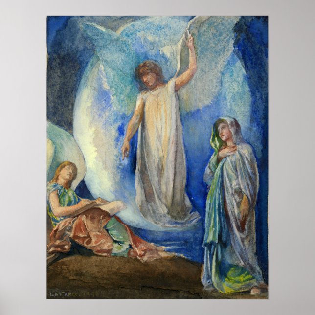 La Farge - Den inspelande ängeln Poster (Framsidan)