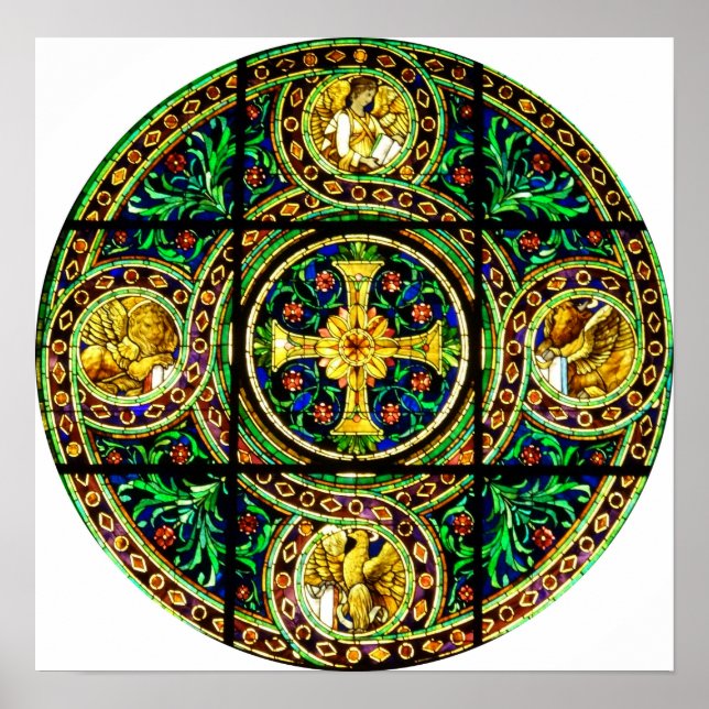 La Farge - Glasfönster Poster (Framsidan)