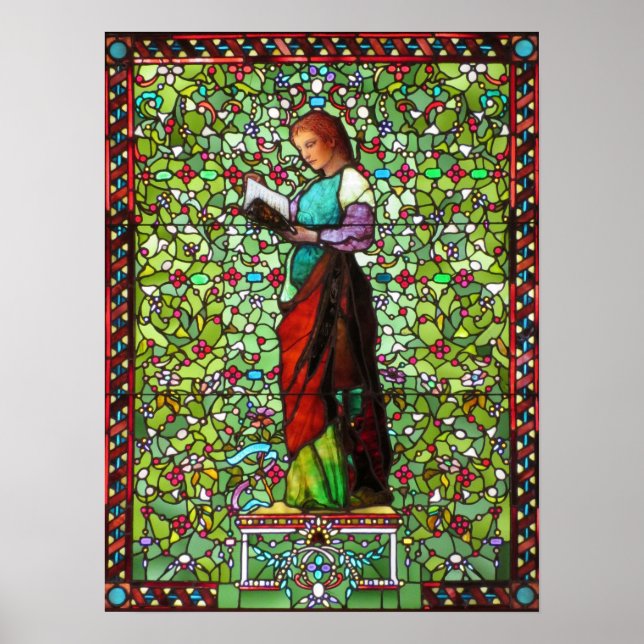 La Farge - Kväll 1881 Poster (Framsidan)