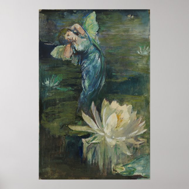 La Farge - Vattenliljans Ande Poster (Framsidan)