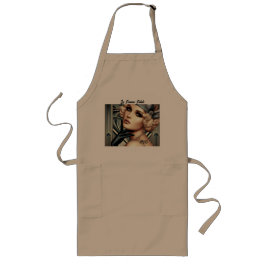 La Femme Fatale Apron Långt Förkläde