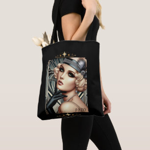 La Femme Fatale Tote Tygkasse