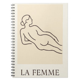 La Femme - Minimalistisk Elegant-planerare Anteckningsbok