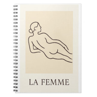 La Femme - Minimalistisk Elegant-planerare Anteckningsbok