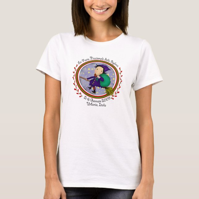 La Festa della Befana T Shirt (Framsida)
