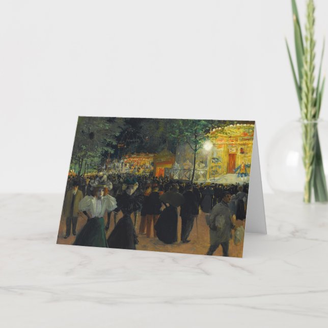 La Fête Foraine | Louis Abel-Truchet Kort (Framsida)