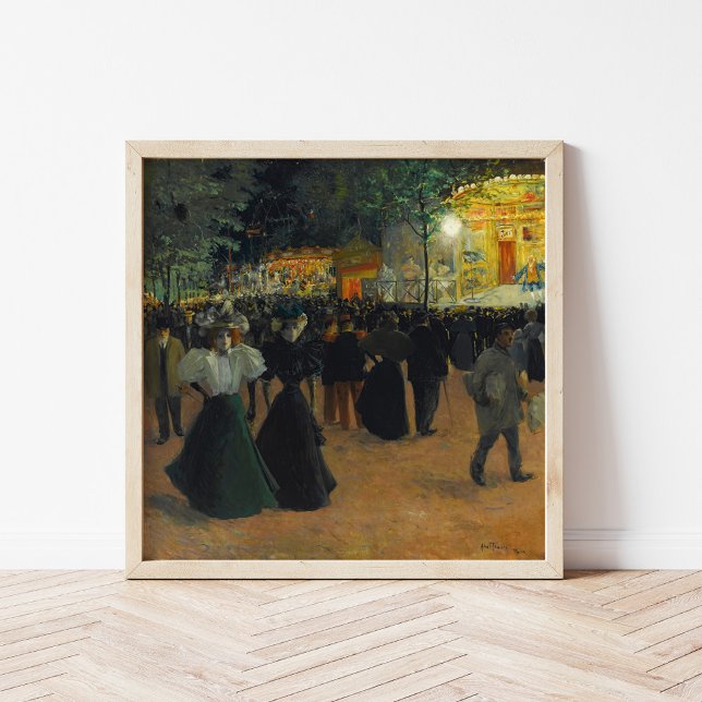 La Fête Foraine | Louis Abel-Truchet Poster (Skapare uppladdad)