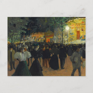 La Fête Foraine Louis Abel-Truchet Vykort