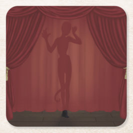 La Fin Absolue Underlägg Papper Kvadrat