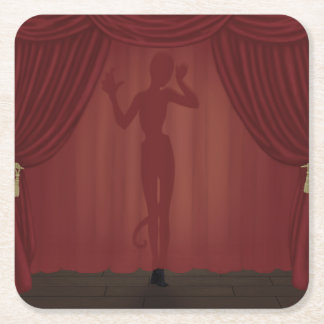 La Fin Absolue Underlägg Papper Kvadrat