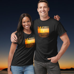 LA fire Los Angeles California strong T Shirt