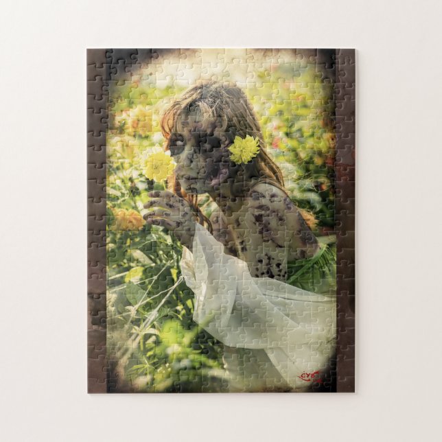 La Fleur du silence – Puzzle gothique Pussel (Vertikal)
