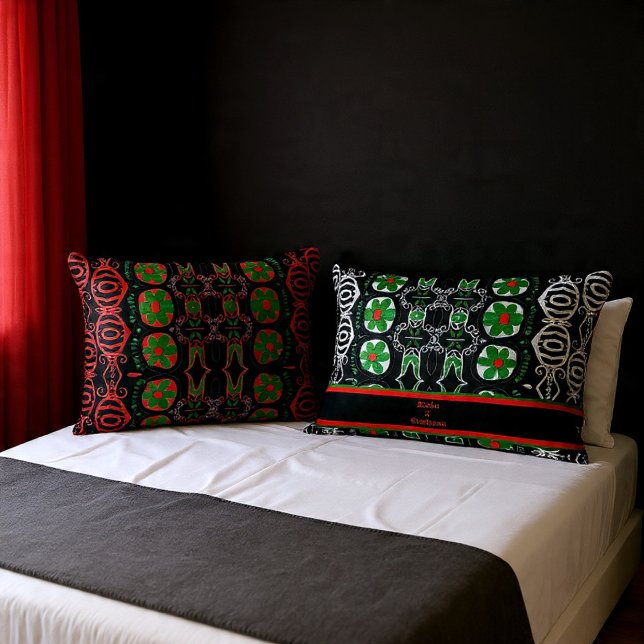 La Flor Verde Prydnadskudde (Skapare uppladdad)