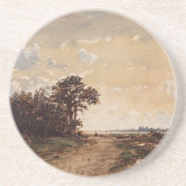 La Forêt De Fontainebleau Aux Environs De Barbizon Underlägg (Framsidan)