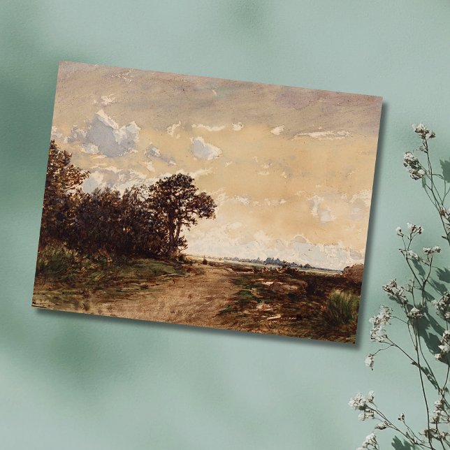 La Forêt De Fontainebleau Aux Environs De Barbizon Vykort (Skapare uppladdad)