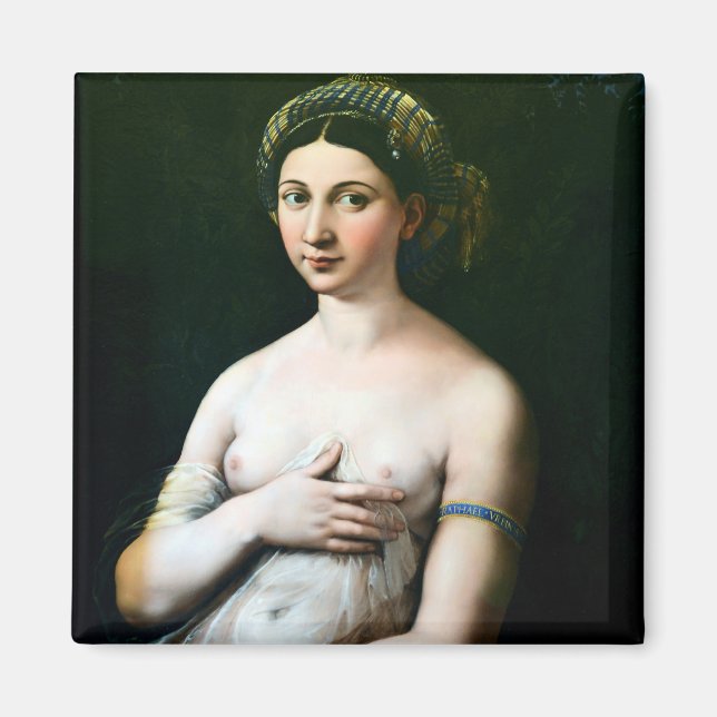 La Fornarina, Raphael Magnet (Framsidan)