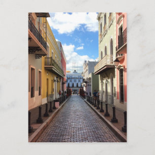 La Fortaleza, Gamla San Juan, Puerto Rico Vykort