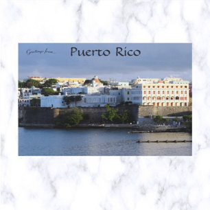 La Fortaleza San Jaun Puerto Rico Vykort