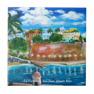 La Fortaleza, San Juan, Puerto Rico - belägga med Kakelplatta