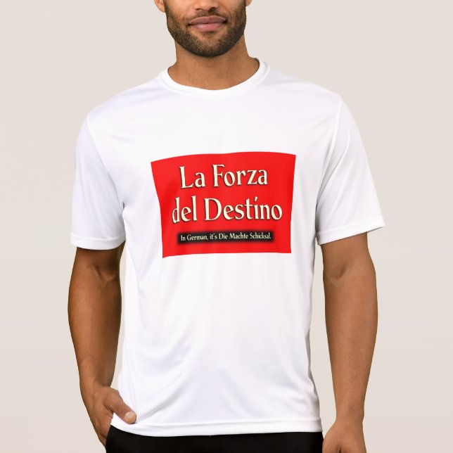 La Forza Del Destino Tröja (Framsida)
