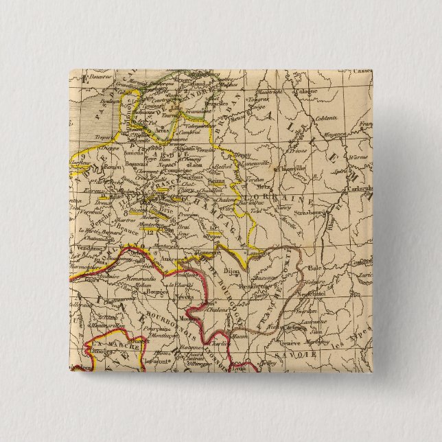 La Frankrike 1380 a 1422 Knapp (Framsida)