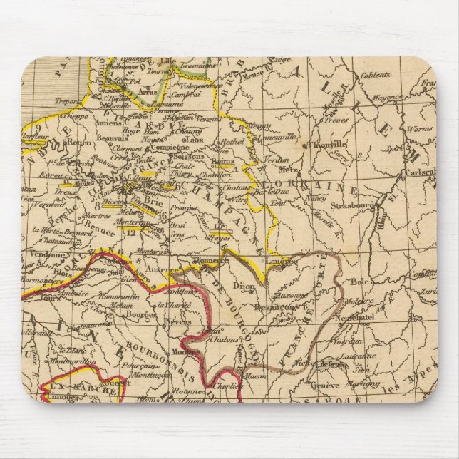 La Frankrike 1380 a 1422 Musmatta (Framsidan)