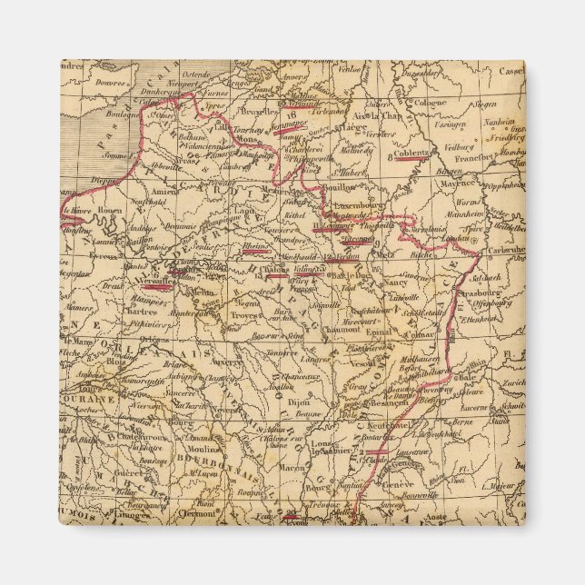 La Frankrike 1774 a 1793 Magnet (Framsidan)