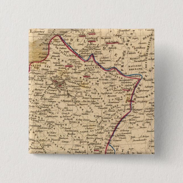 La Frankrike 1814 a 1840 Knapp (Framsida)