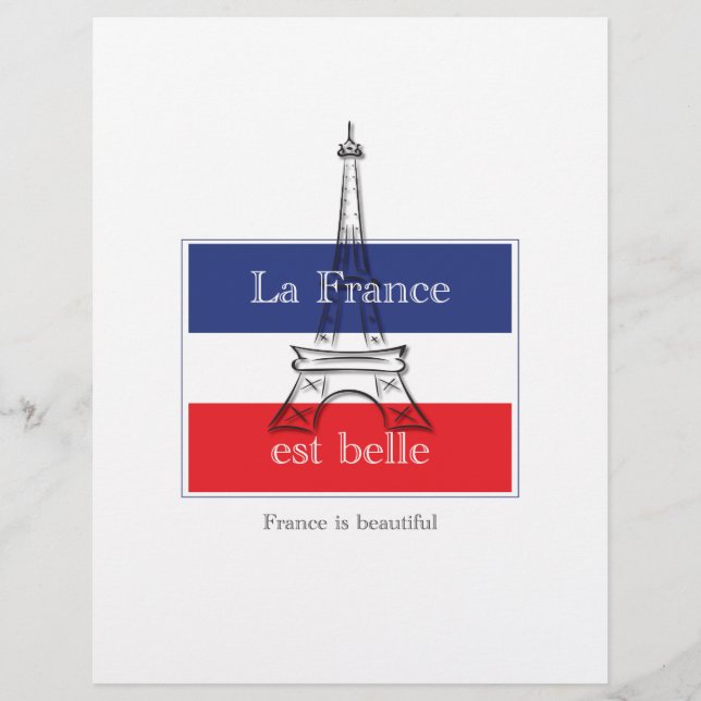 La Frankrike est Belle (Framsida)