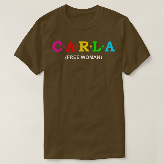 la Free Woman T Shirt (Design framsida)