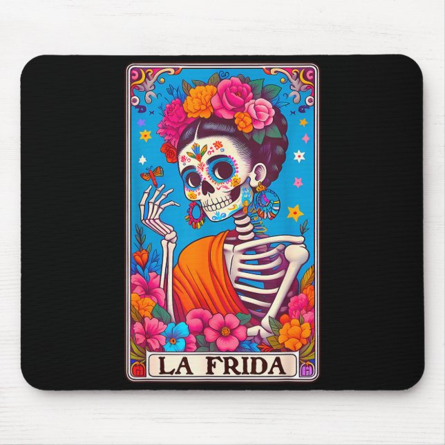 La Frida Dia De Los Muertos Day Of Dead Halloween  Musmatta (Framsidan)
