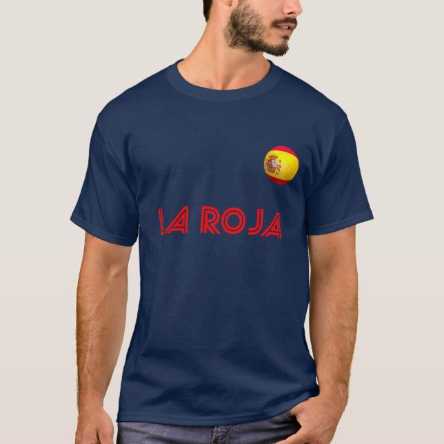 La Furia Roja - Spanien fotboll Tröja (Framsida)