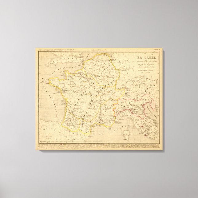 La Gaule Canvastryck (Framsida)