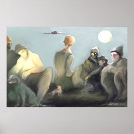 La gente de la calle "Fulast" Poster