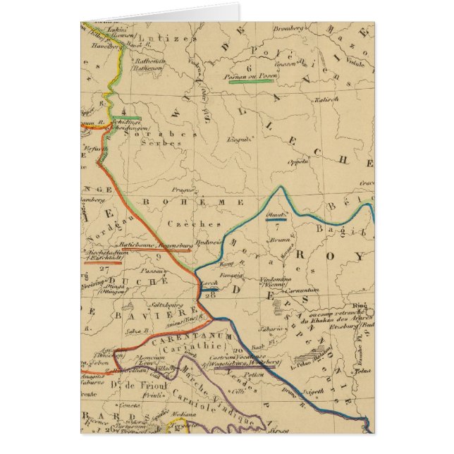 La Germanie 511 a 741 Hälsningskort (Framsidan)