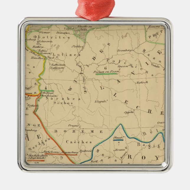 La Germanie 511 a 741 Julgransprydnad Metall (Framsidan)