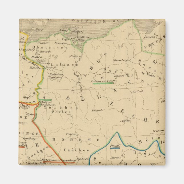 La Germanie 511 a 741 Magnet (Framsidan)