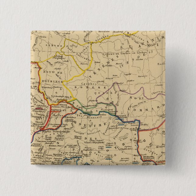 La Germanie a la fin du 5e siecle Knapp (Framsida)