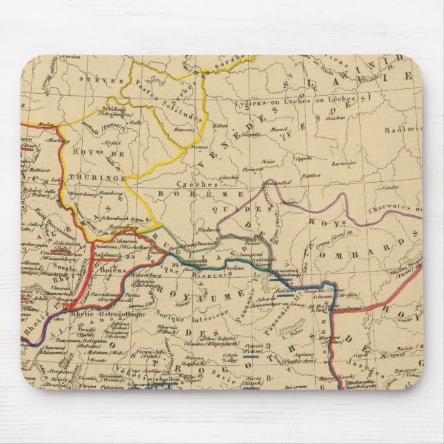 La Germanie a la fin du 5e siecle Musmatta (Framsidan)