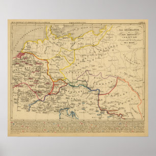La Germanie en lafena du 5e siecle Poster